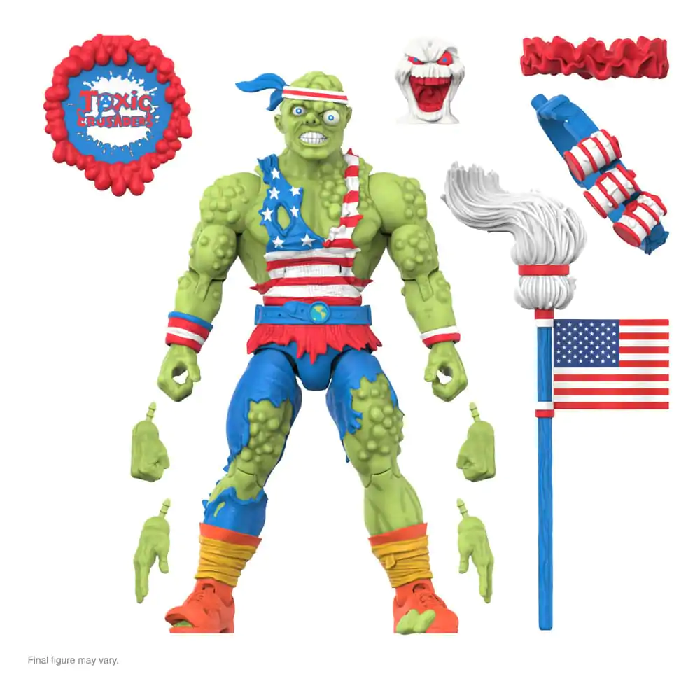 Toxic Crusaders Ultimates Figurka Akcji Toxie (Vintage Toy America) 18 cm zdjęcie produktu