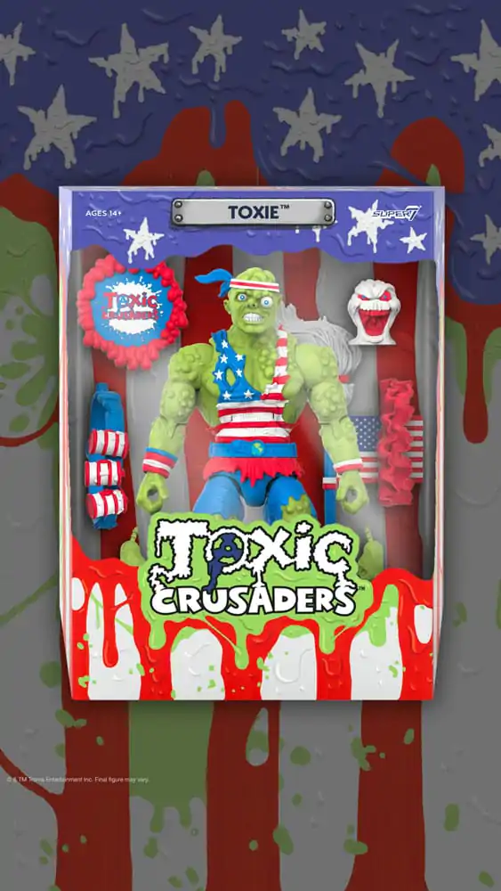 Toxic Crusaders Ultimates Figurka Akcji Toxie (Vintage Toy America) 18 cm zdjęcie produktu