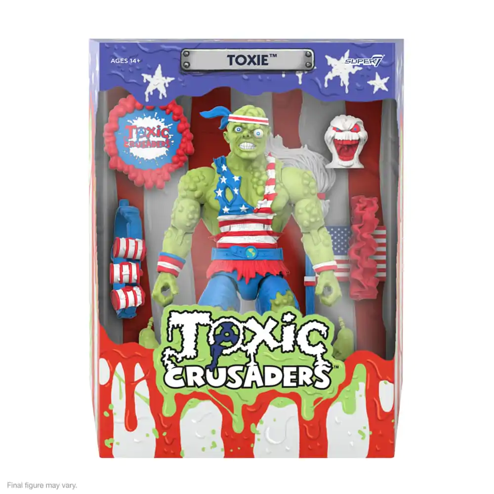 Toxic Crusaders Ultimates Figurka Akcji Toxie (Vintage Toy America) 18 cm zdjęcie produktu