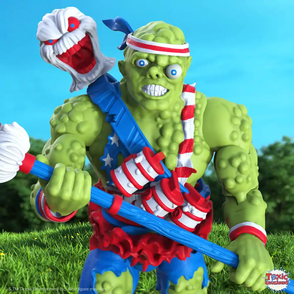 Toxic Crusaders Ultimates Figurka Akcji Toxie (Vintage Toy America) 18 cm zdjęcie produktu