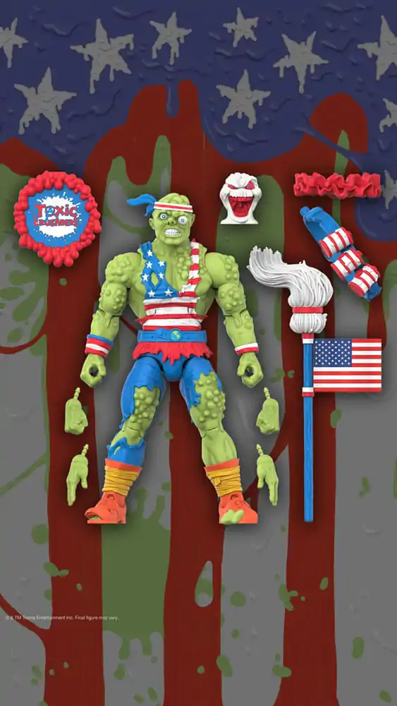 Toxic Crusaders Ultimates Figurka Akcji Toxie (Vintage Toy America) 18 cm zdjęcie produktu