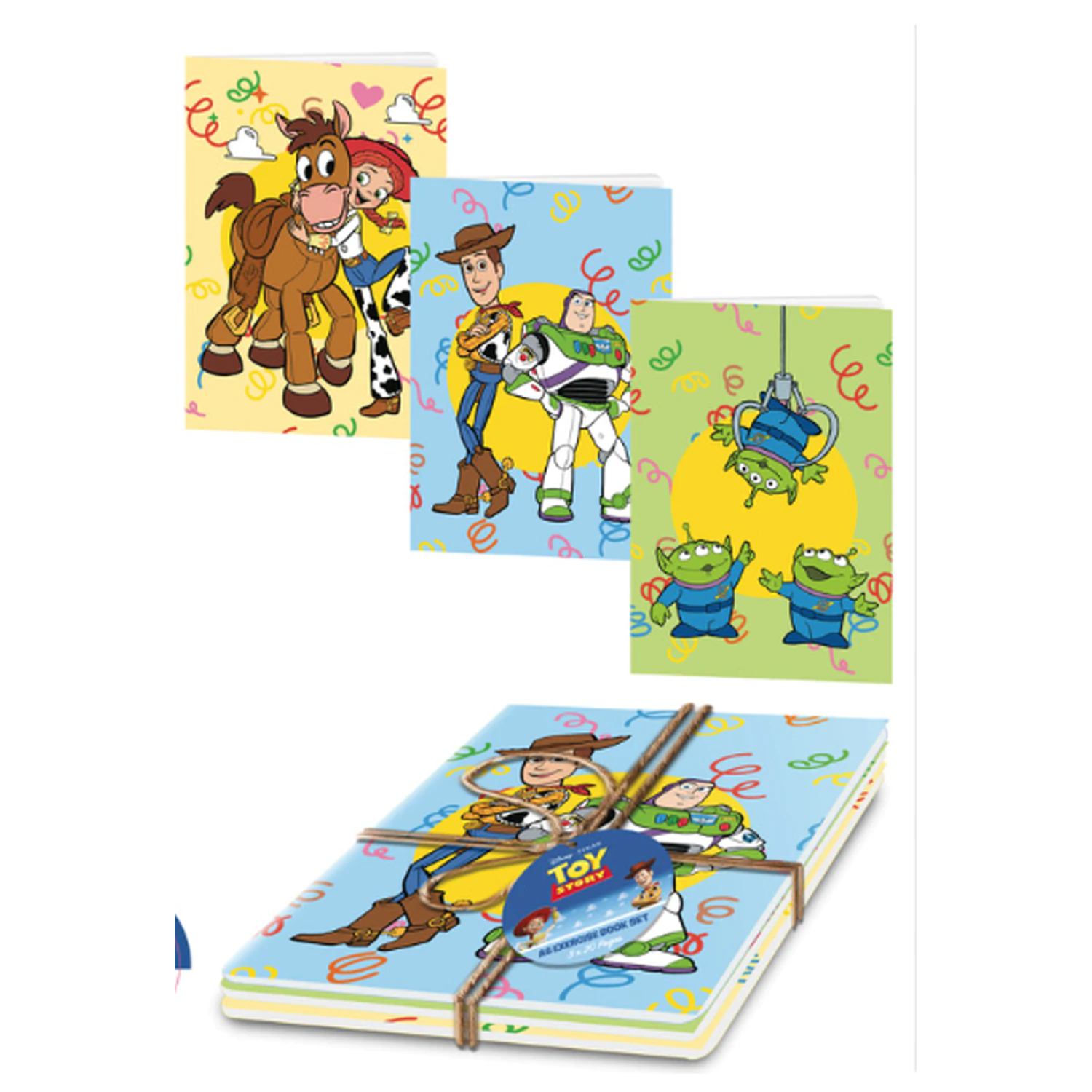 Toy Story Zestaw 3 zeszytów ćwiczeń zdjęcie produktu