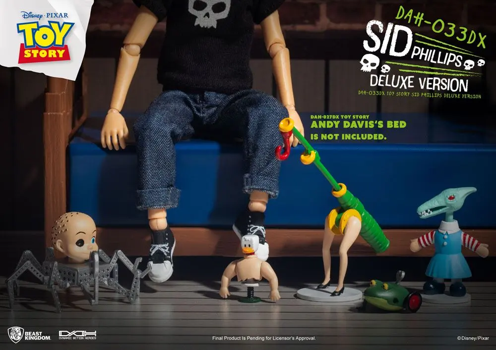 Toy Story Dynamic 8ction Heroes figurka akcji Sid Phillips Deluxe Version 14 cm zdjęcie produktu