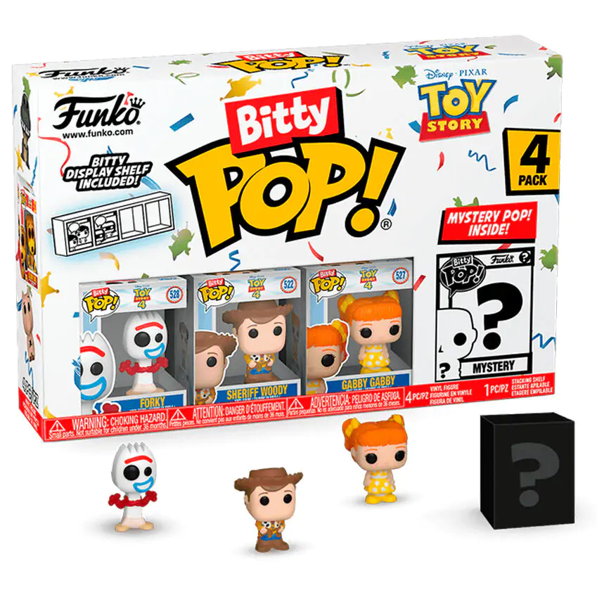 Blister 4 figurki Bitty POP Disney Toy Story Forky zdjęcie produktu