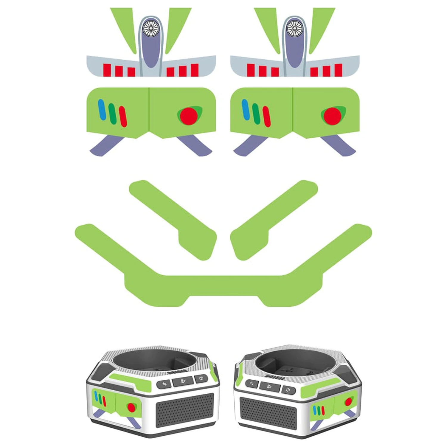 Toy Story Interaktywne Mini Roboty 2 Sztuki Buzz & Rex (Wersja Angielska) zdjęcie produktu