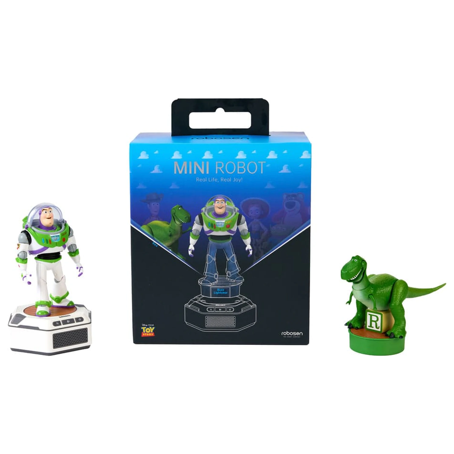 Toy Story Interaktywne Mini Roboty 2 Sztuki Buzz & Rex (Wersja Angielska) zdjęcie produktu