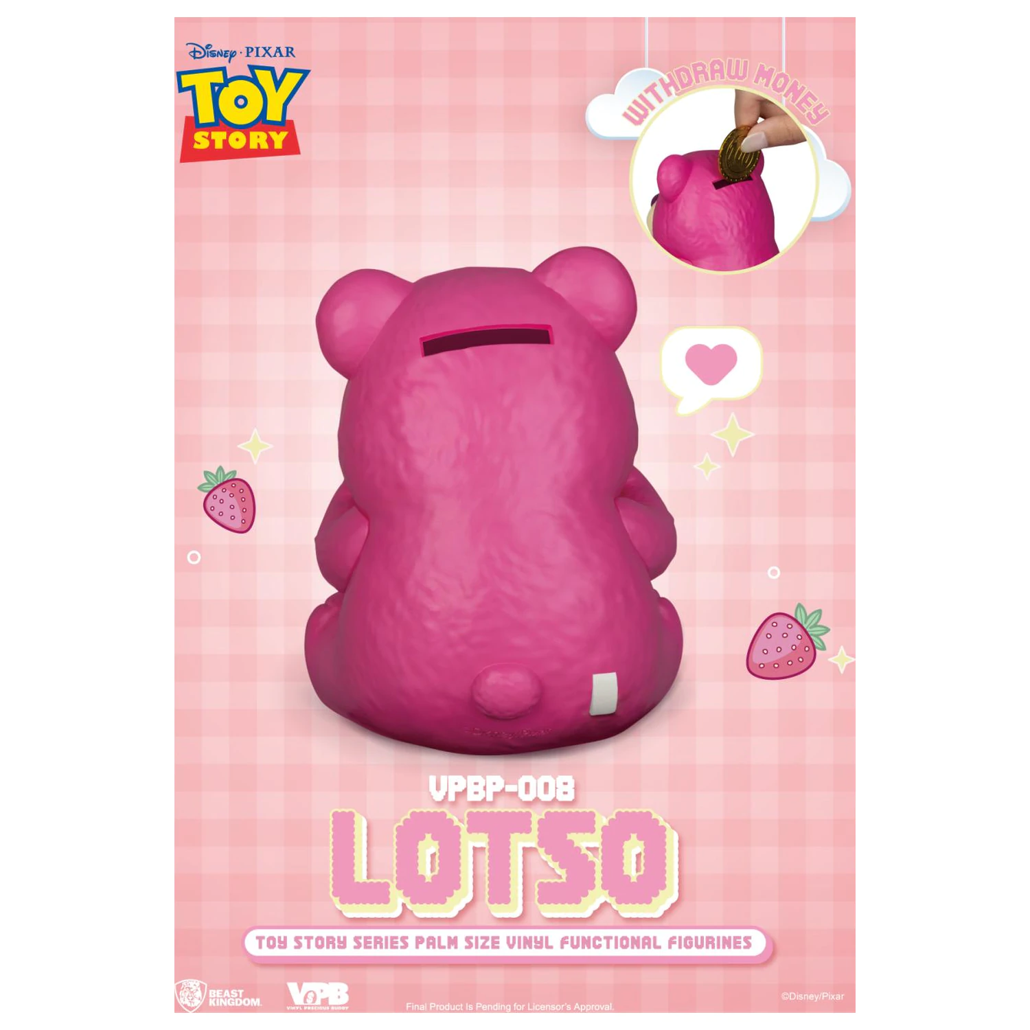 Toy Story Lotso Bank winylowa figurka 11.6cm zdjęcie produktu