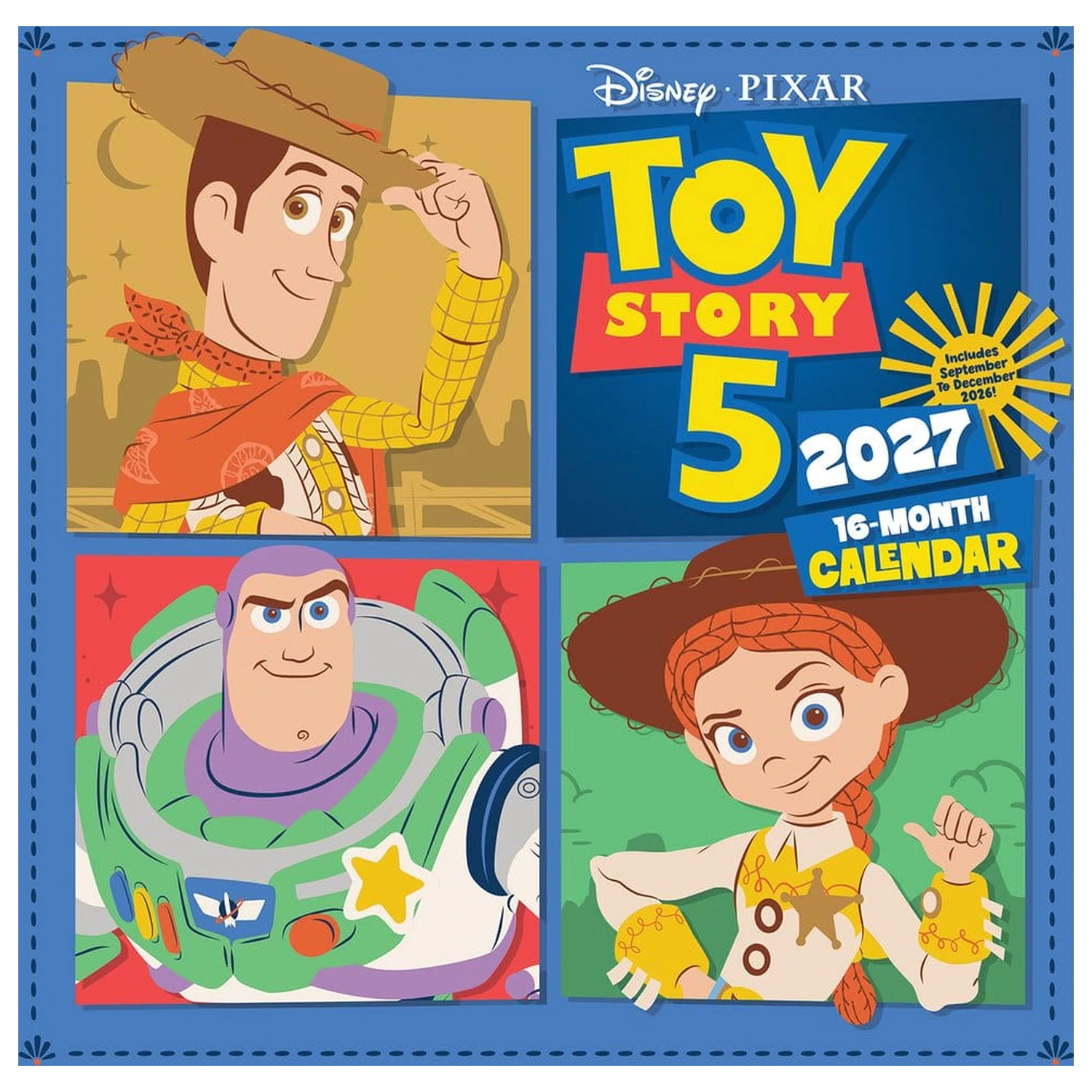 Toy Story Kalendarz 2027 30 x 30 cm zdjęcie produktu