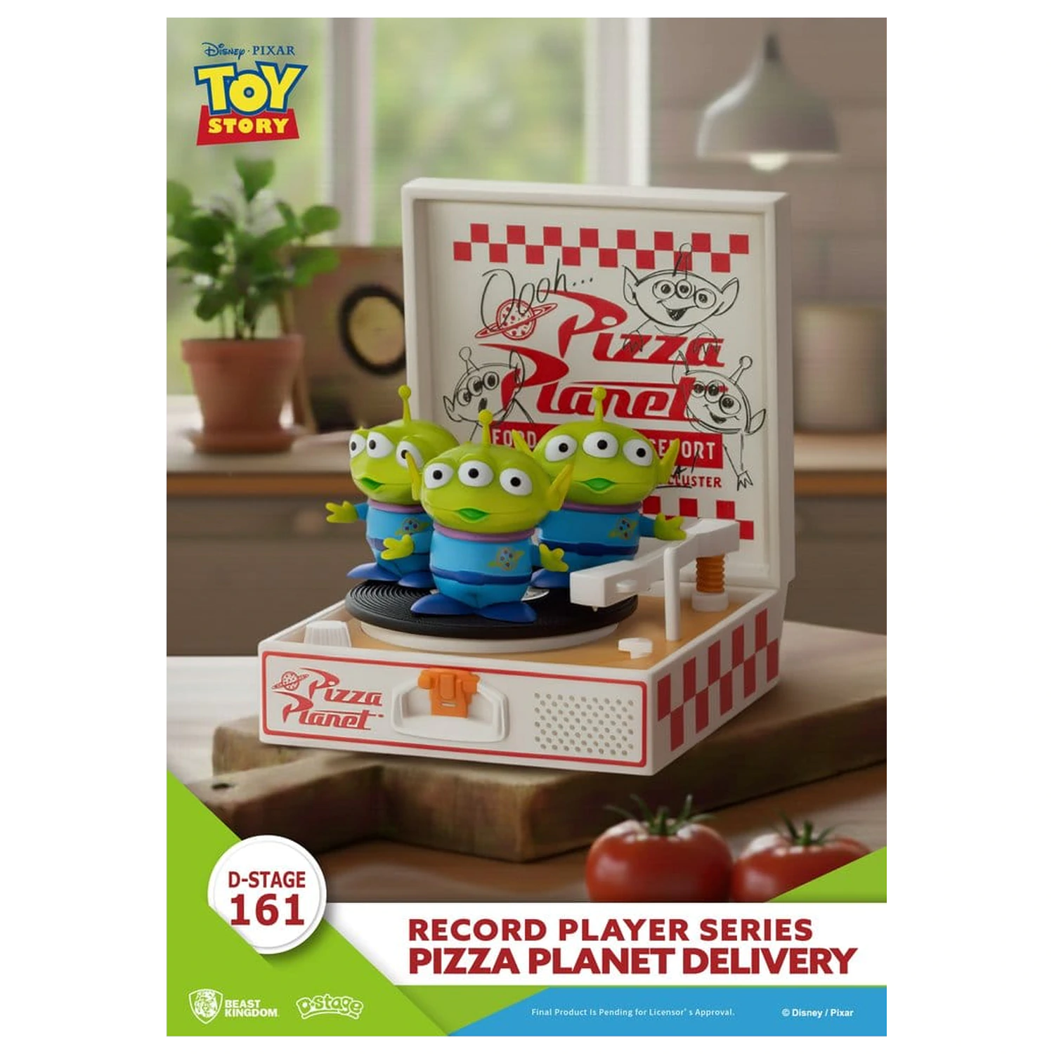 Toy Story Record Player Series PVC figurka Pizza Planet Delivery 12 cm zdjęcie produktu