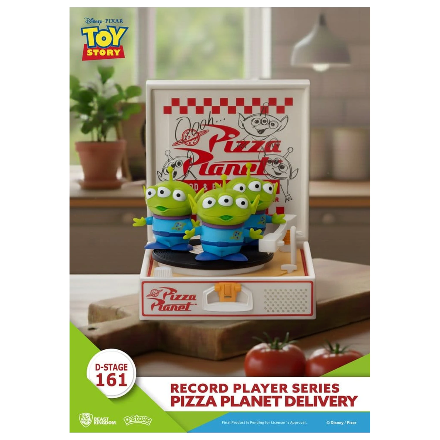 Toy Story Record Player Series PVC figurka Pizza Planet Delivery 12 cm zdjęcie produktu