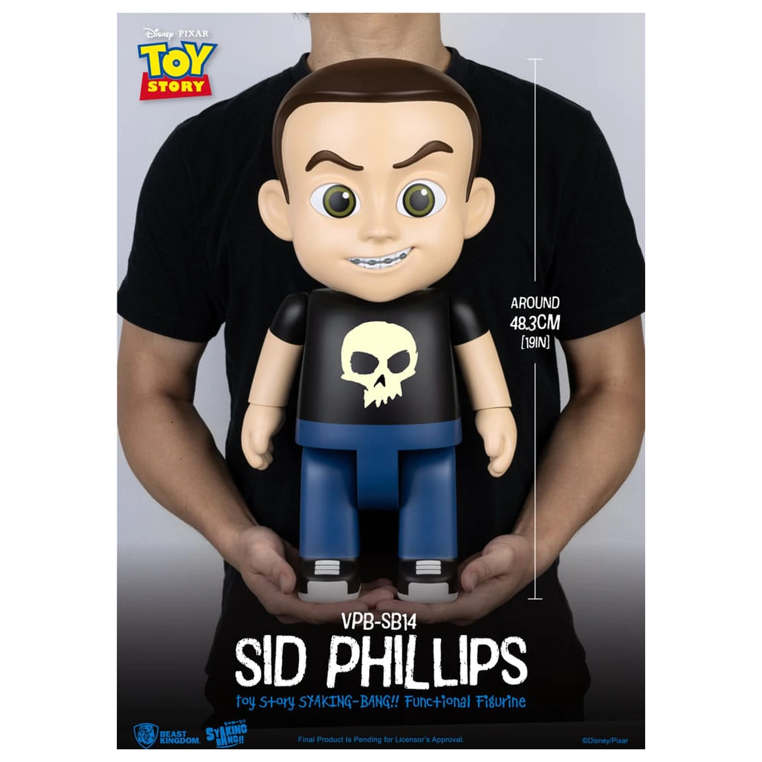 Toy Story Piggy Winyl Bank Sid Phillips 48 cm zdjęcie produktu