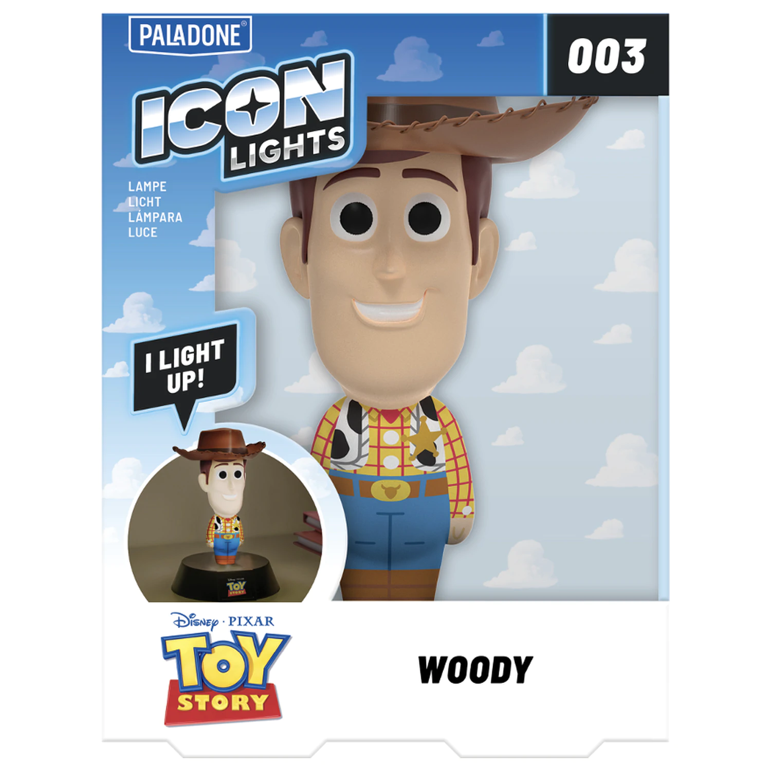 Lampa Toy Story Woody Icon 11 cm zdjęcie produktu