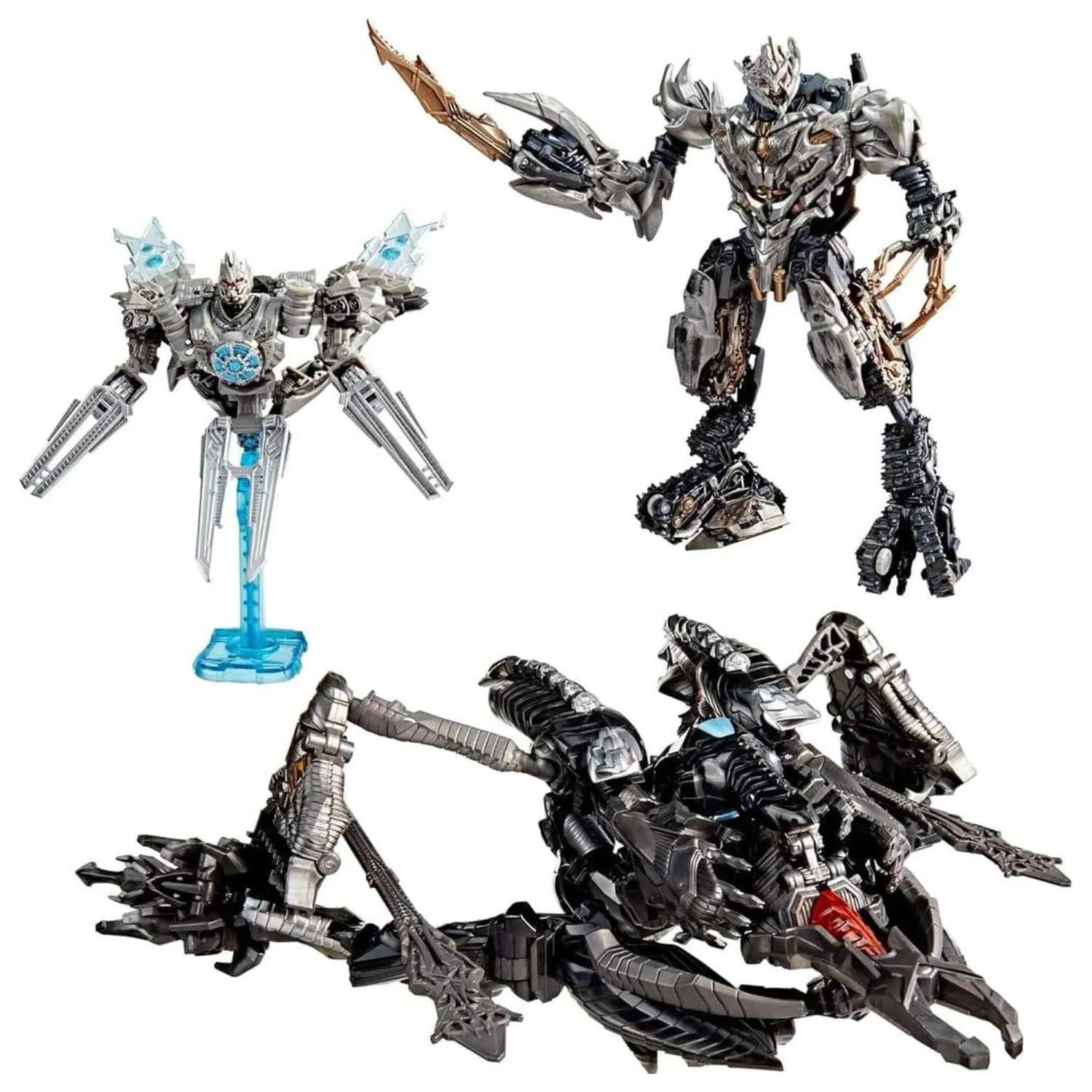 Zestaw 3 figurek Transformers 2: The Fallen, Megatron & Soundwave zdjęcie produktu