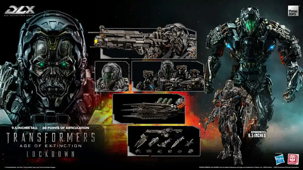 Transformers: Wiek Zagłady DLX Figurka Akcji 1/6 Lockdown 24 cm zdjęcie produktu