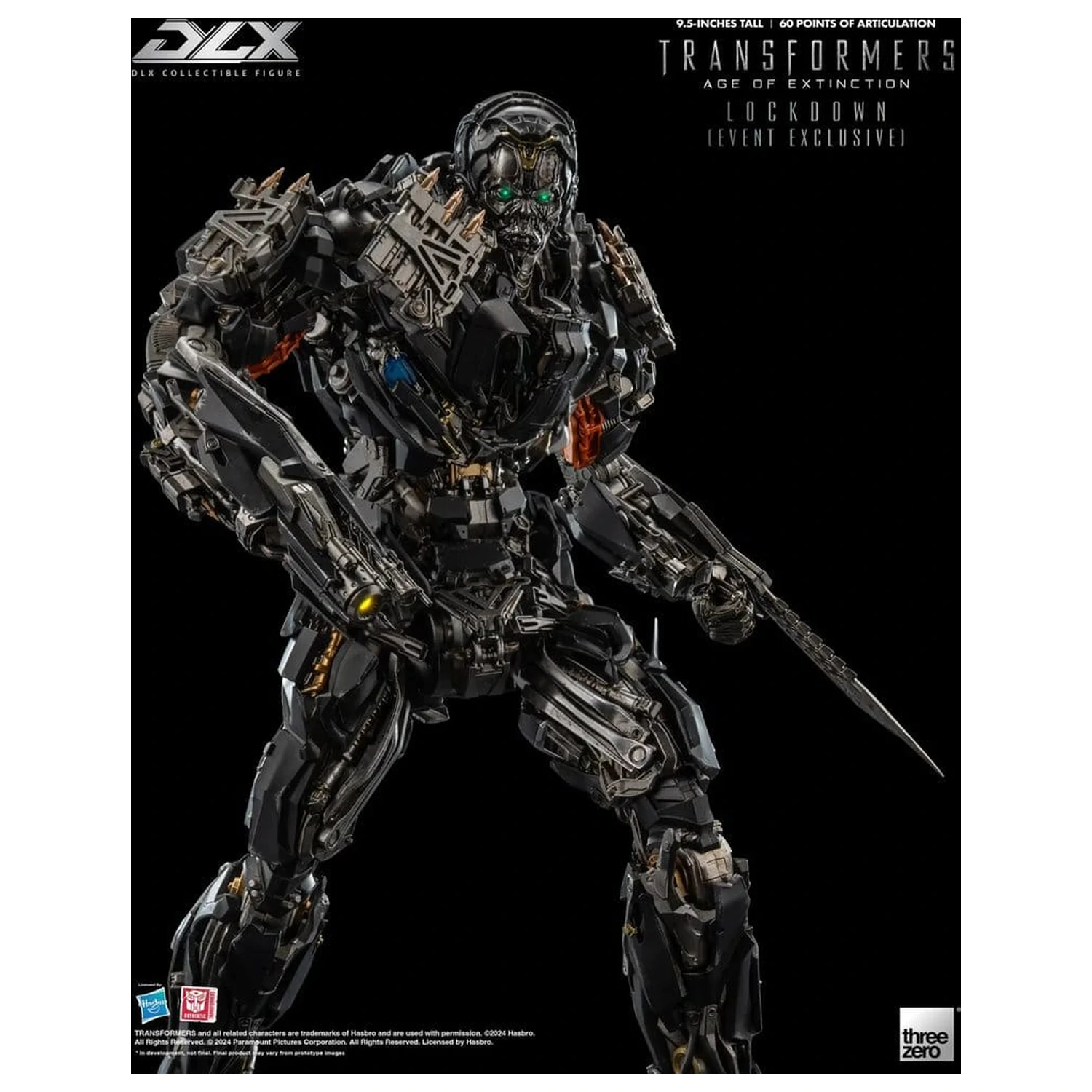 Transformers: Age of Extinction DLX Figurka Akcji 1/6 Lockdown 24 cm zdjęcie produktu