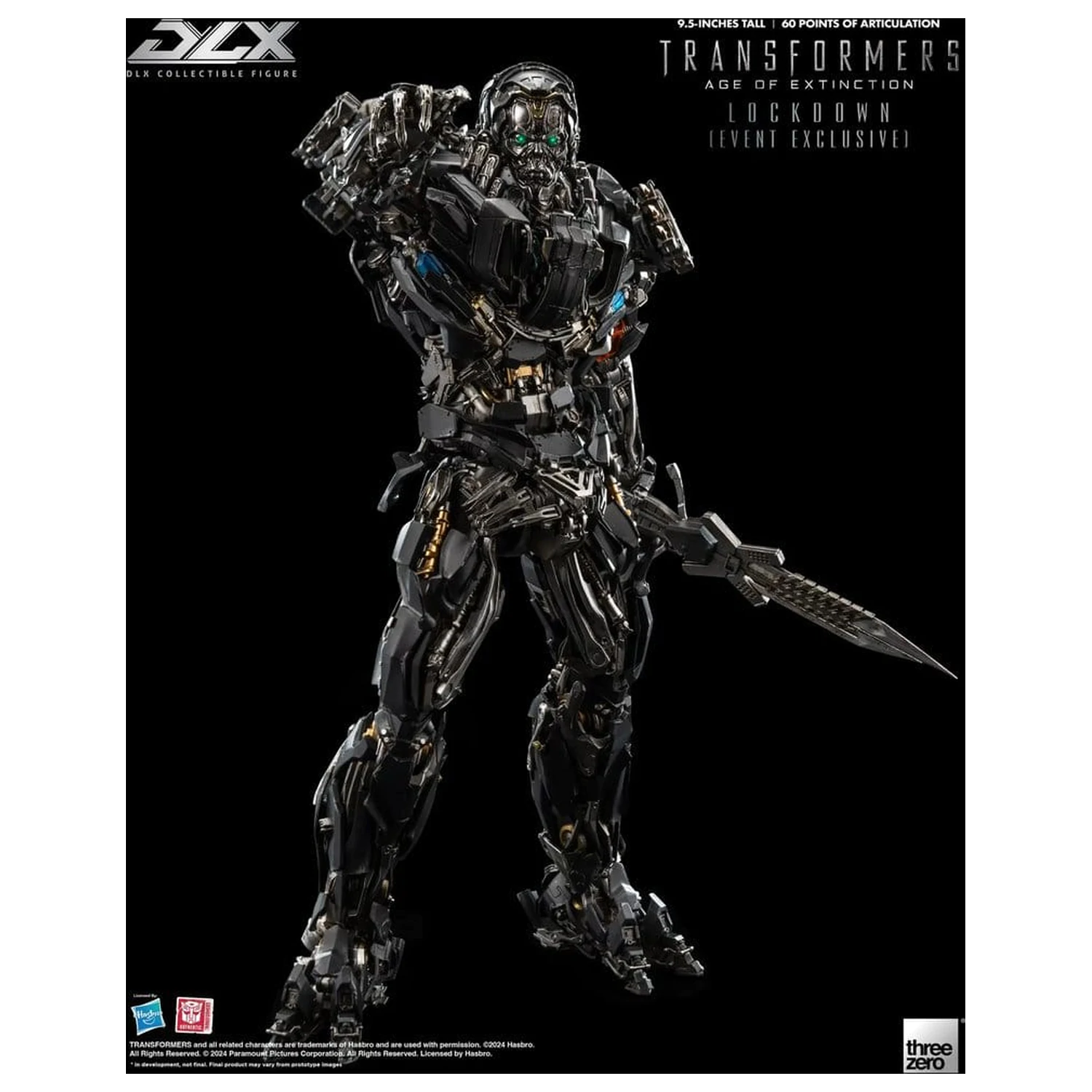 Transformers: Age of Extinction DLX Figurka Akcji 1/6 Lockdown 24 cm zdjęcie produktu