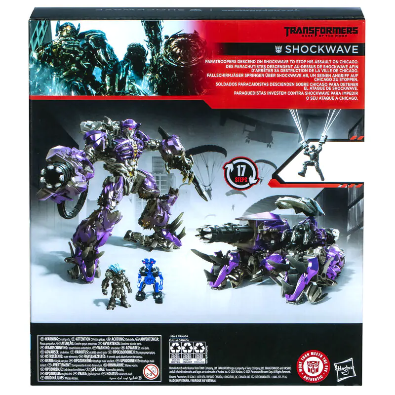 Transformers Wiek Zagłady Studio Series Shockwave figurka 21 cm zdjęcie produktu