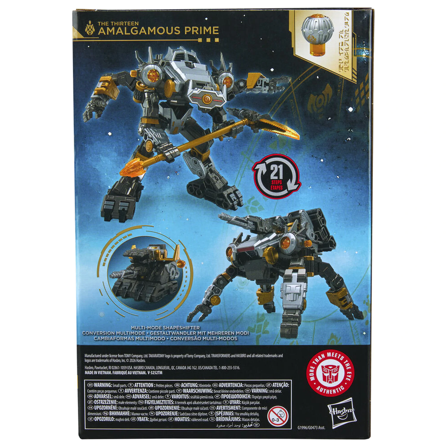 Transformers Age of the Primes Amalgamous Prime The Thirteen figurka 14cm zdjęcie produktu