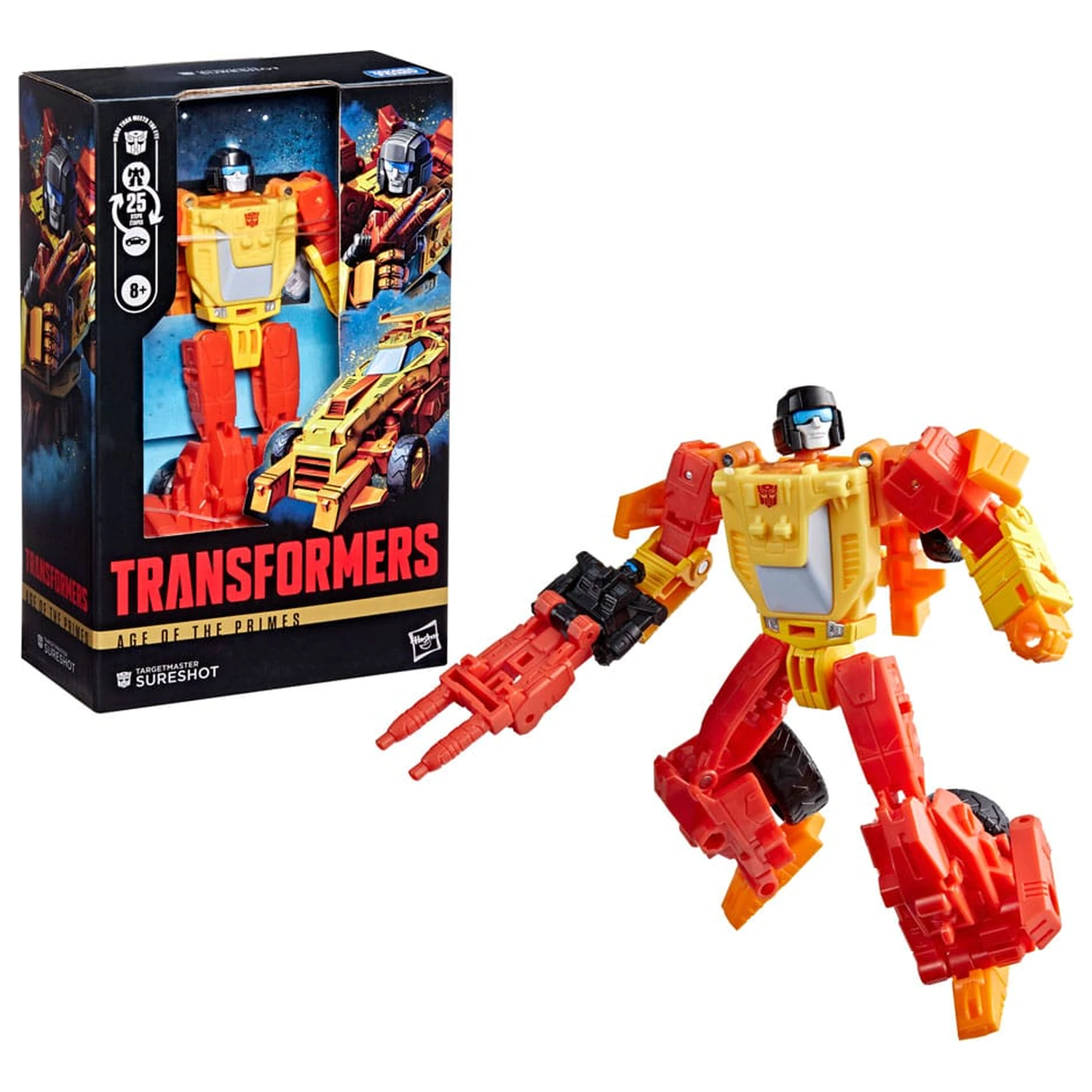Transformers Age of the Primes figurka akcji Deluxe Class Targetmaster Sureshot 14 cm zdjęcie produktu