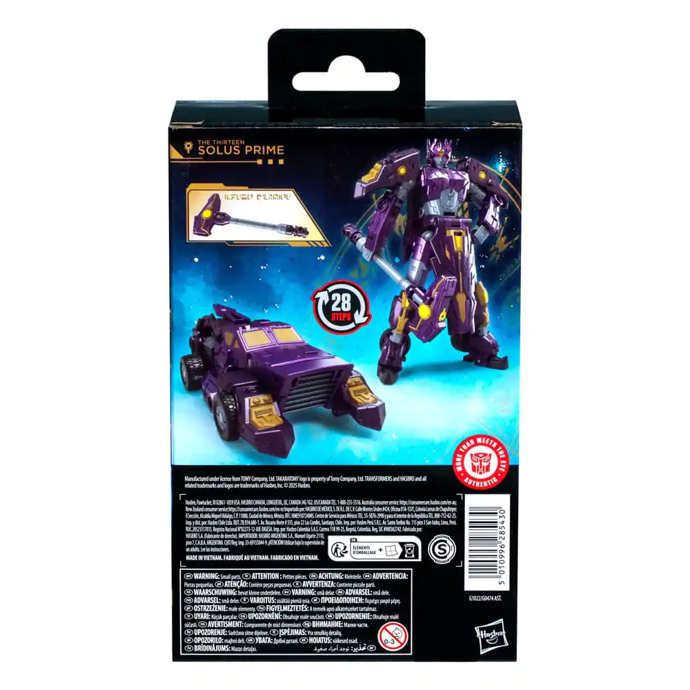 Transformers Wiek Prajmusów Klasa Deluxe Figurka Akcji The Thirteen Autobot Solus Prime 14 cm zdjęcie produktu