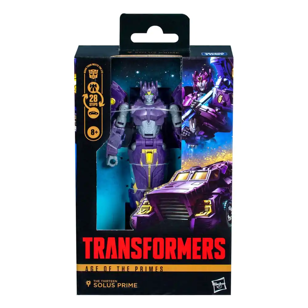 Transformers Wiek Prajmusów Klasa Deluxe Figurka Akcji The Thirteen Autobot Solus Prime 14 cm zdjęcie produktu