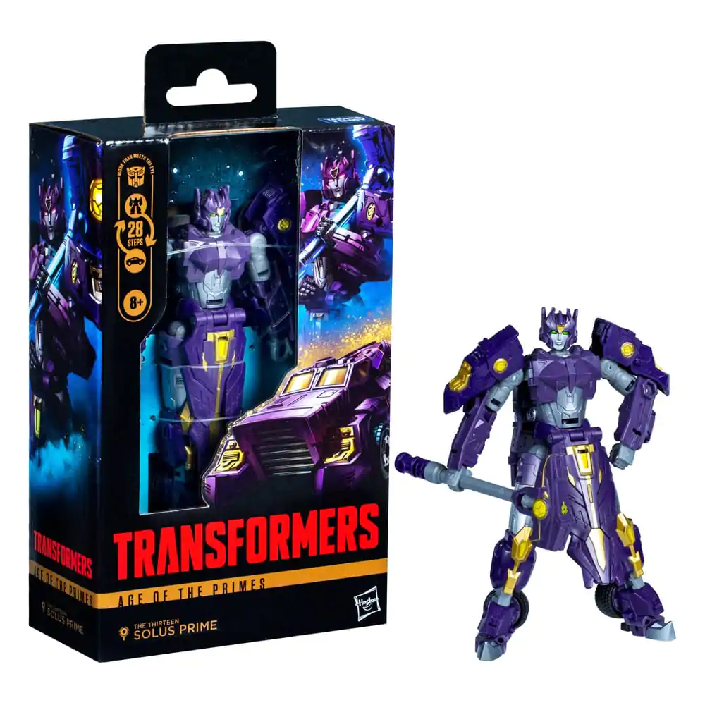 Transformers Wiek Prajmusów Klasa Deluxe Figurka Akcji The Thirteen Autobot Solus Prime 14 cm zdjęcie produktu