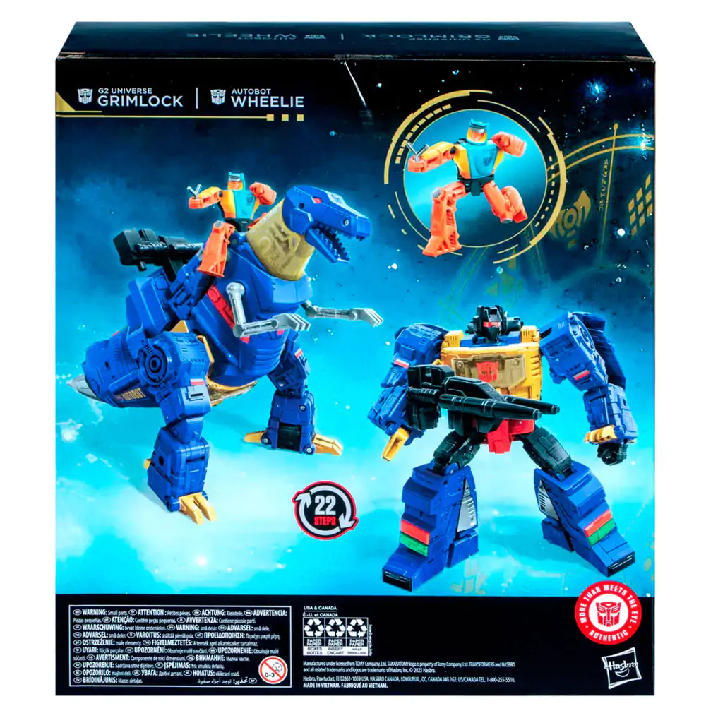 Transformers Wiek Prajmów G2 Universe Grimlock Autobot Wheelie figurka 19 cm zdjęcie produktu