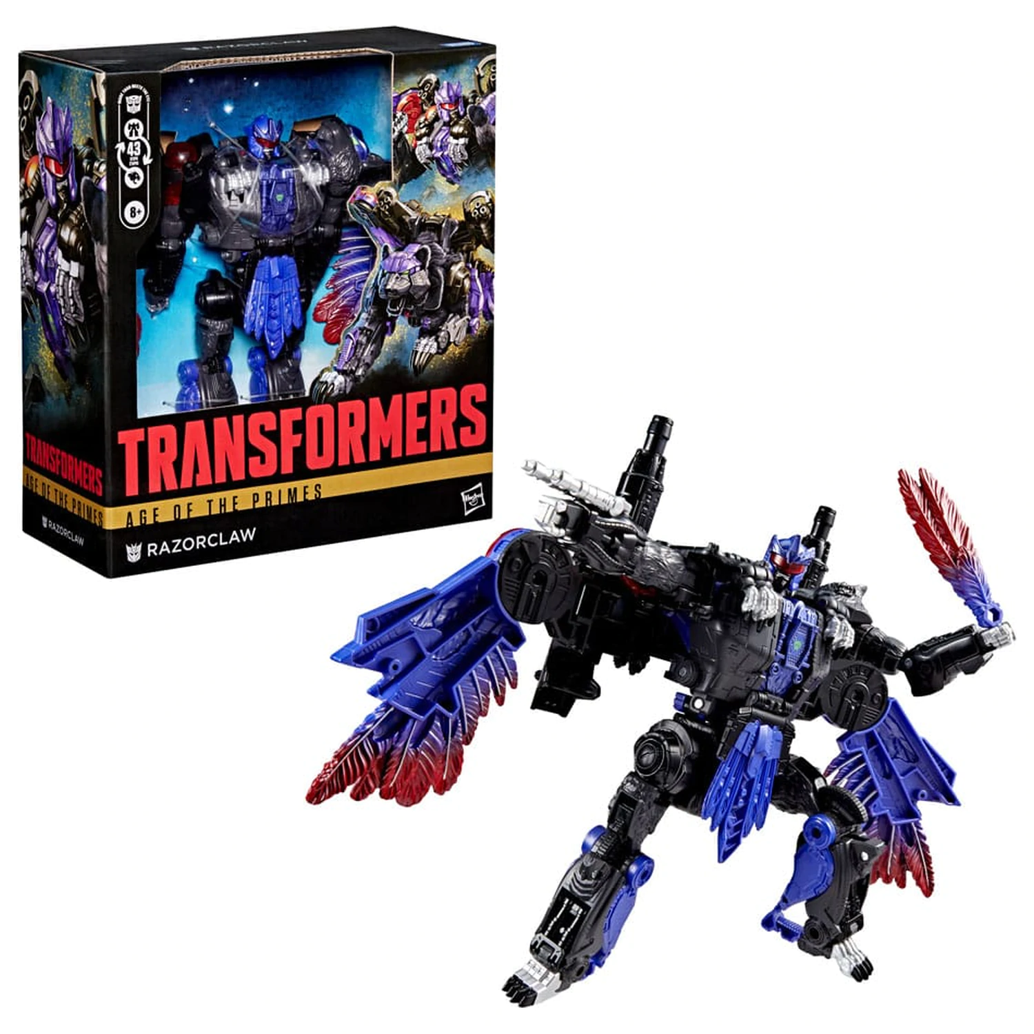 Transformers Age of the Primes Leader Class figurka akcji Razorclaw 19 cm zdjęcie produktu