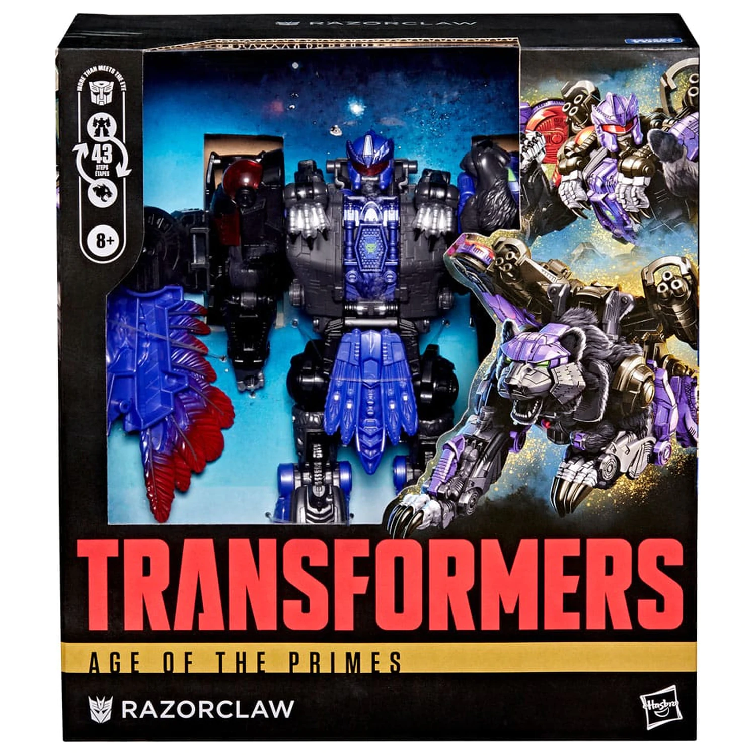 Transformers Age of the Primes Leader Class figurka akcji Razorclaw 19 cm zdjęcie produktu