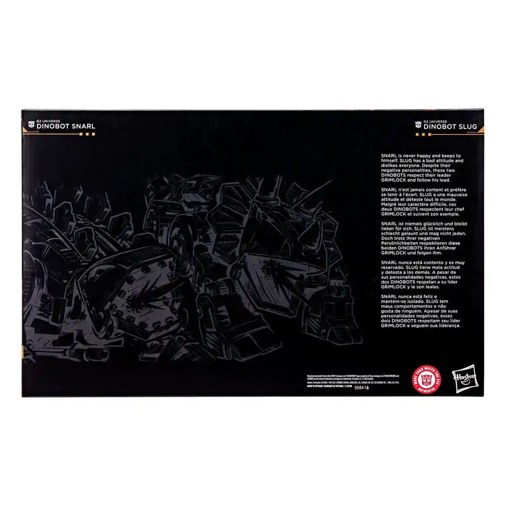 Transformers Age of the Primes Leader Class Figurka Akcji G2 Universe Dinobots Snarl & Slug 19 cm zdjęcie produktu