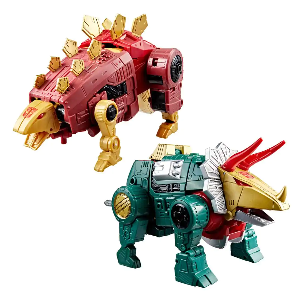 Transformers Age of the Primes Leader Class Figurka Akcji G2 Universe Dinobots Snarl & Slug 19 cm zdjęcie produktu