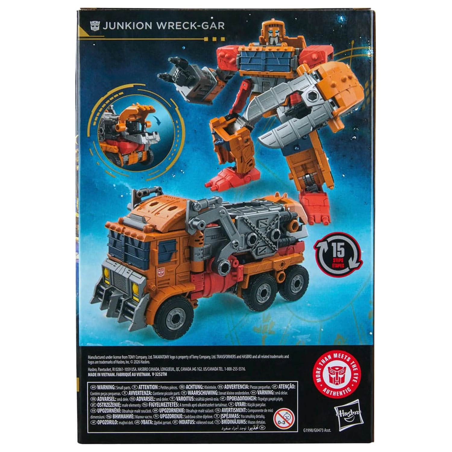 Transformers Age of the Primes Voyager Class figurka akcji Junkion Wreck-Gar 18 cm zdjęcie produktu