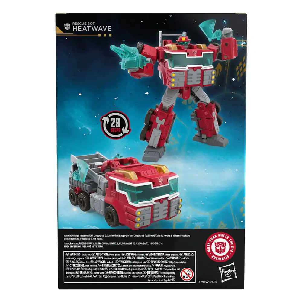 Transformers: Wiek Prajmów Voyager Class Figurka Akcji Rescue Bot Heatwave 18 cm zdjęcie produktu