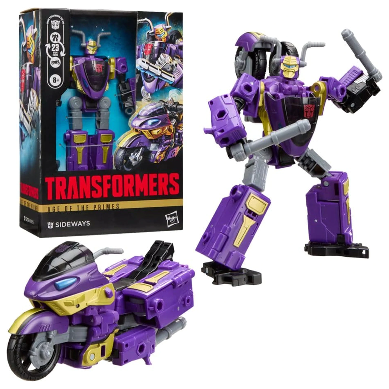 Transformers Age of the Primes Voyager Class figurka akcji Sideways 14 cm zdjęcie produktu