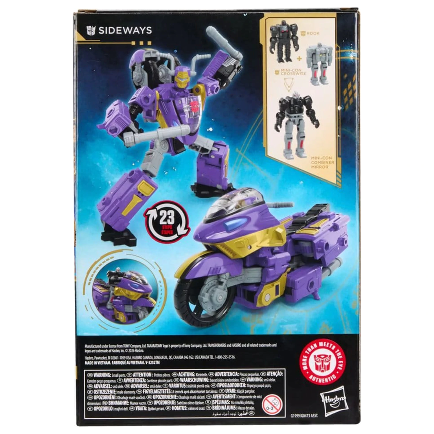 Transformers Age of the Primes Voyager Class figurka akcji Sideways 14 cm zdjęcie produktu