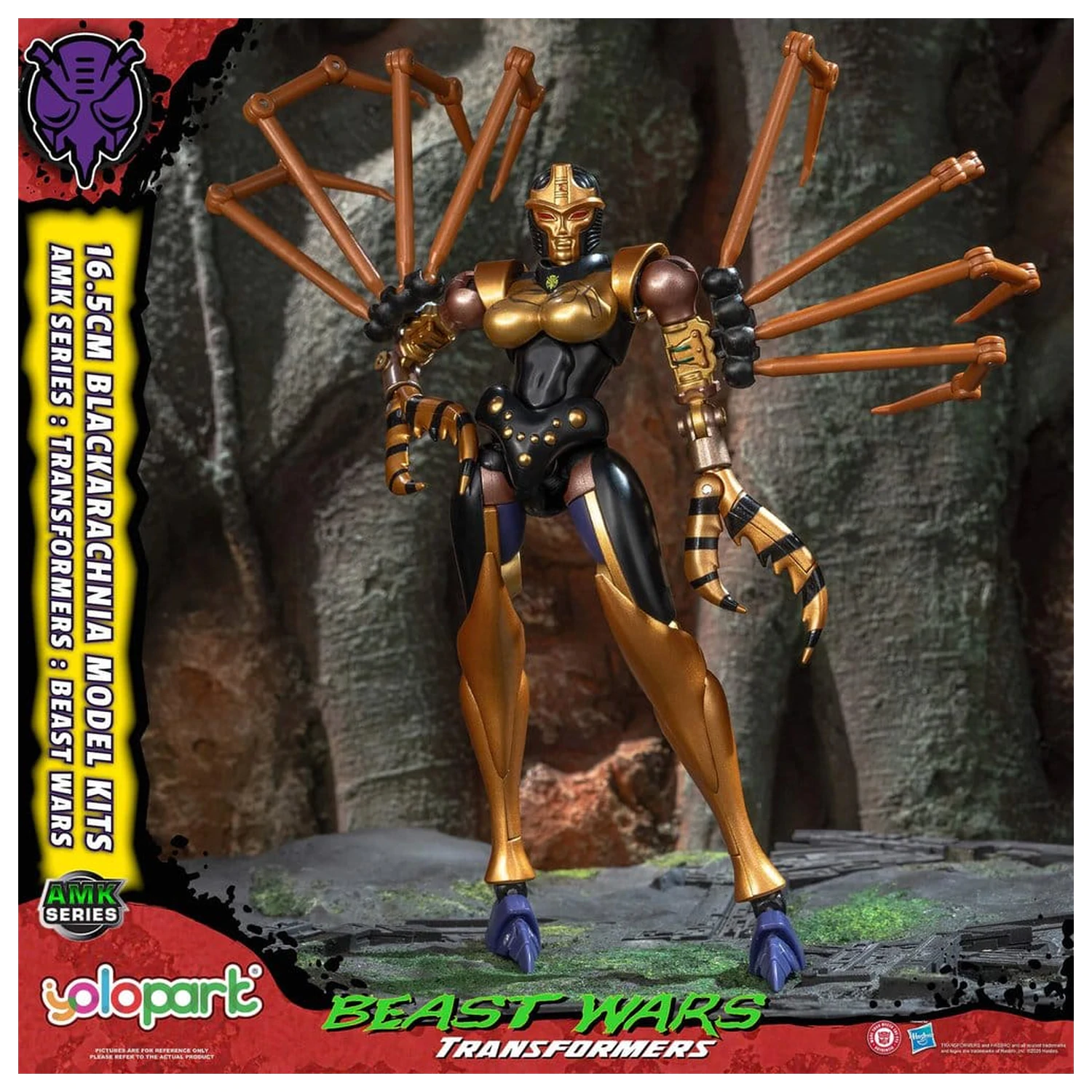 Transformers AMK Series Plastic Model Kit Beast Wars Blackarachnia 18 cm zdjęcie produktu