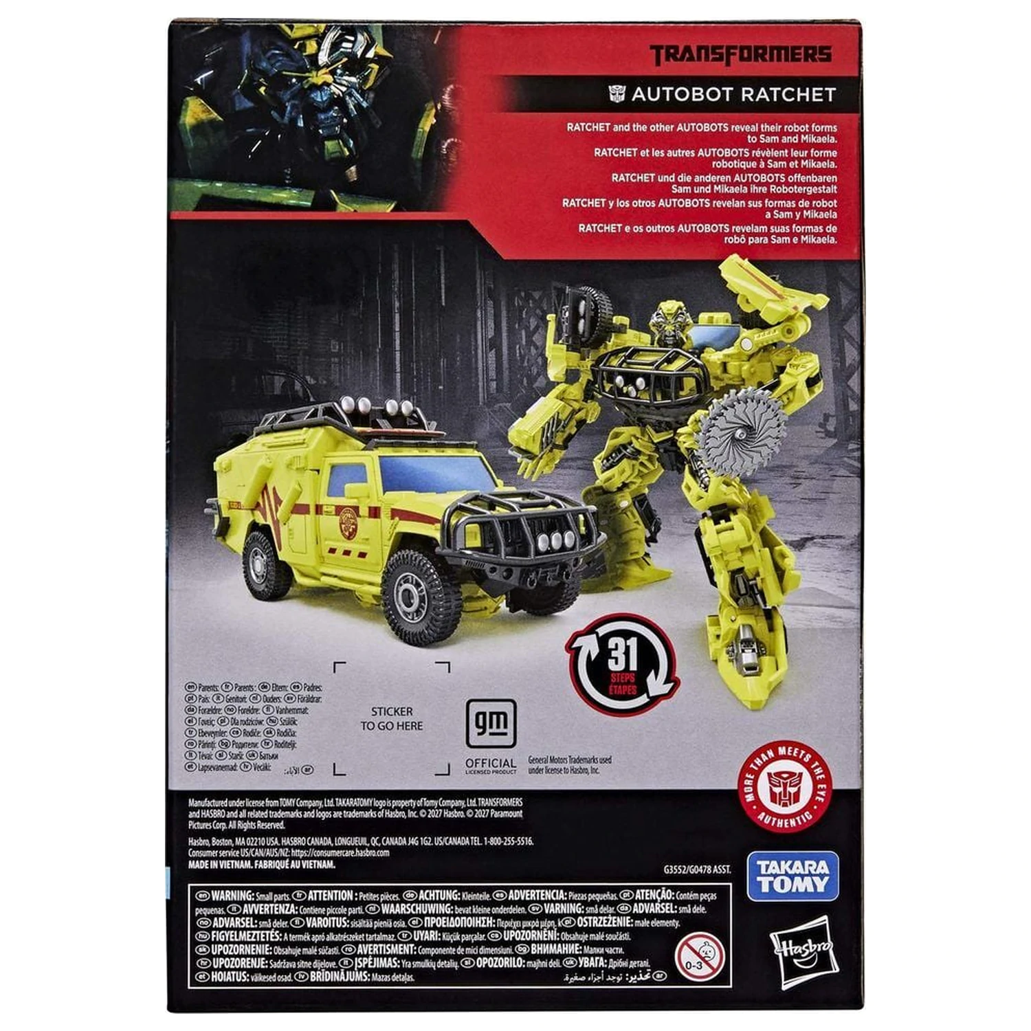 Figurka Transformers Autobot Ratchet 16,5 cm zdjęcie produktu