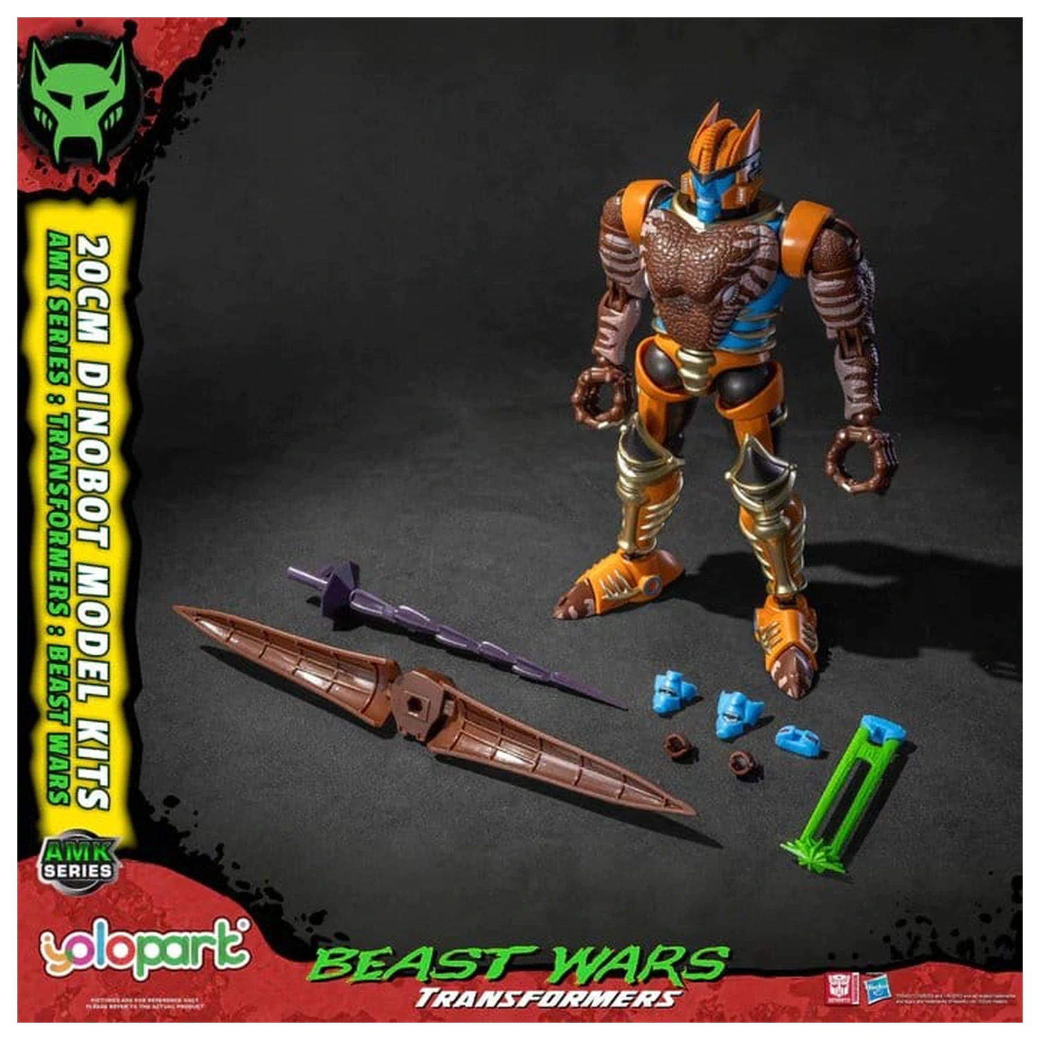 Transformers: Beast Wars AMK Series Model plastikowy Dinobot 20 cm zdjęcie produktu