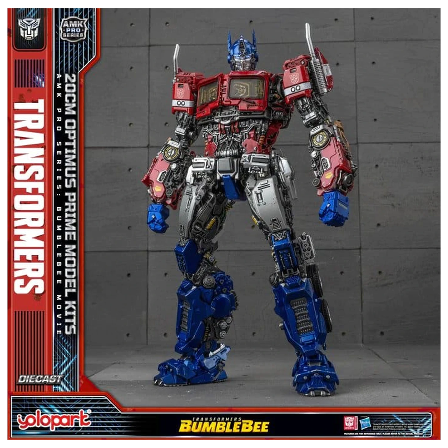 Transformers: Bumblebee AMK PRO Series plastikowy model do składania Optimus Prime 20 cm zdjęcie produktu