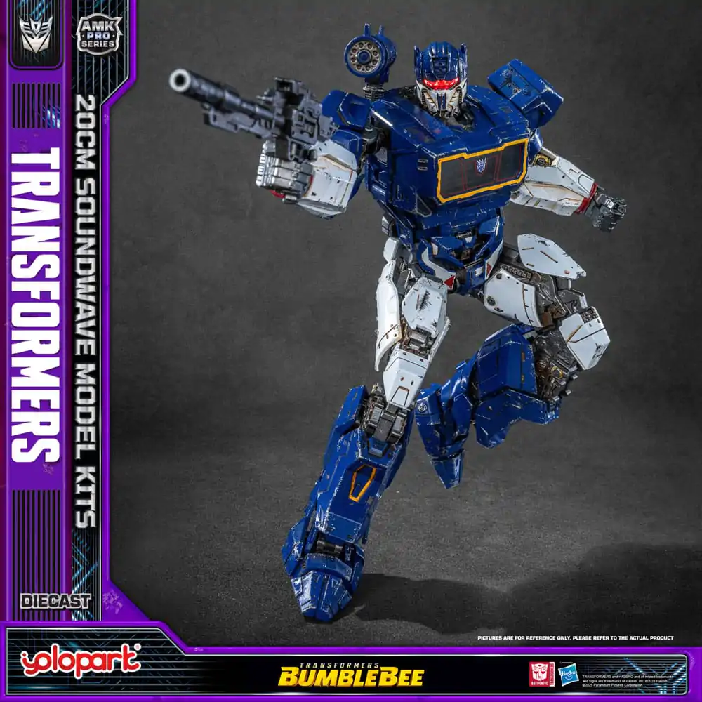 Transformers: Bumblebee AMK Pro Series Plastikowy Zestaw Modelarski Soundwave (Wersja Zagraniczna) 20 cm zdjęcie produktu