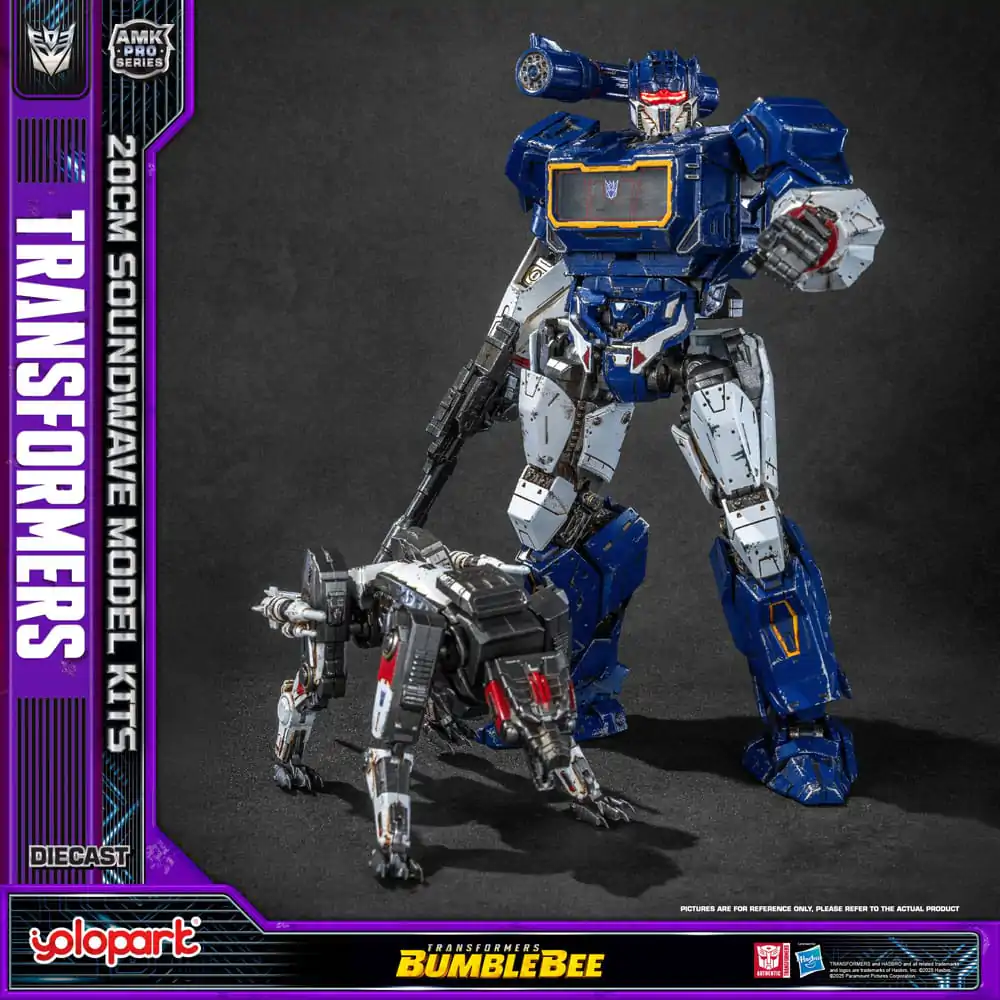 Transformers: Bumblebee AMK Pro Series Plastikowy Zestaw Modelarski Soundwave (Wersja Zagraniczna) 20 cm zdjęcie produktu
