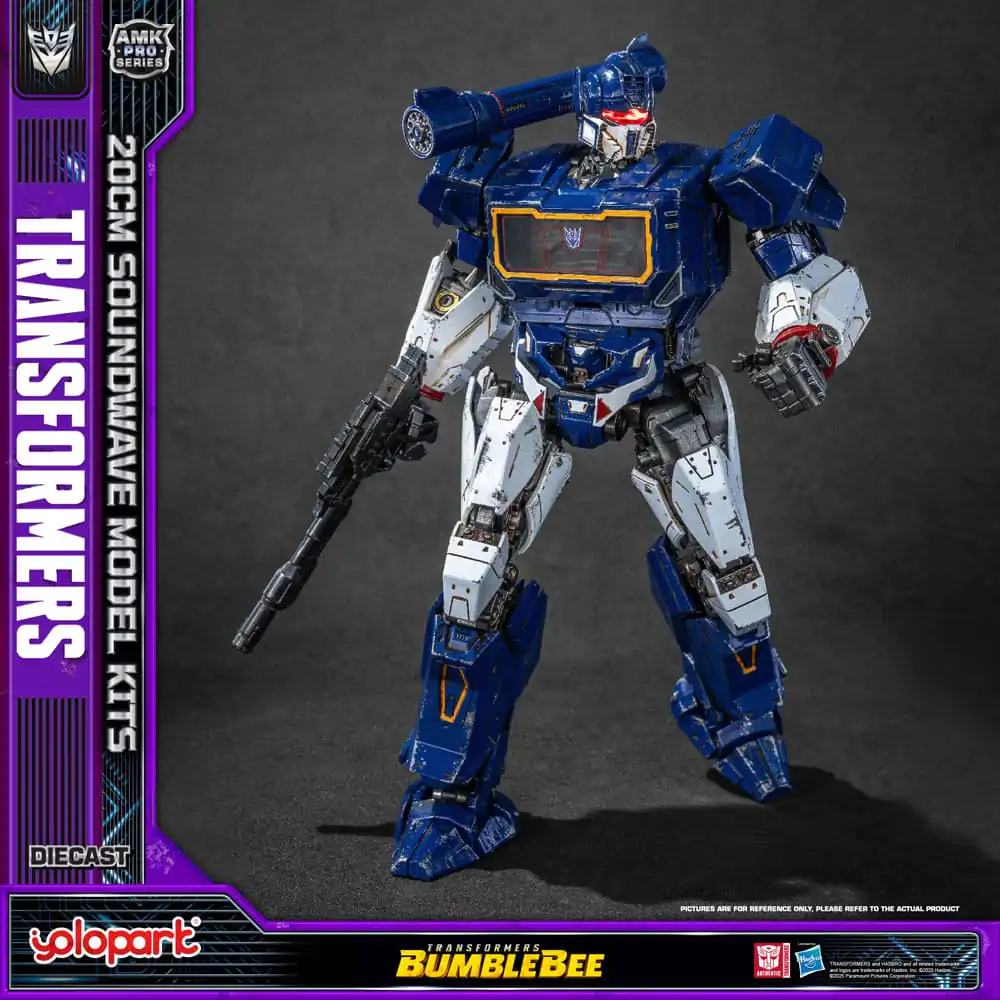 Transformers: Bumblebee AMK Pro Series Plastikowy Zestaw Modelarski Soundwave (Wersja Zagraniczna) 20 cm zdjęcie produktu