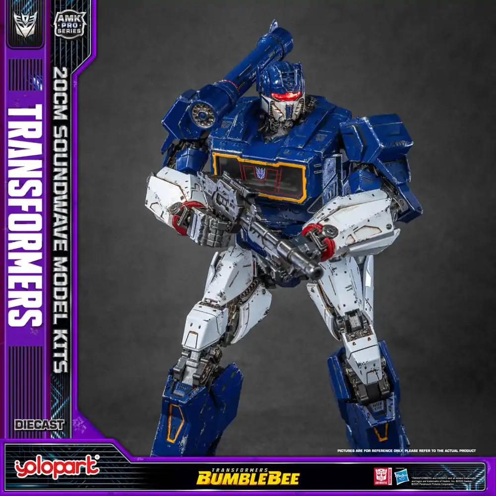 Transformers: Bumblebee AMK Pro Series Plastikowy Zestaw Modelarski Soundwave (Wersja Zagraniczna) 20 cm zdjęcie produktu