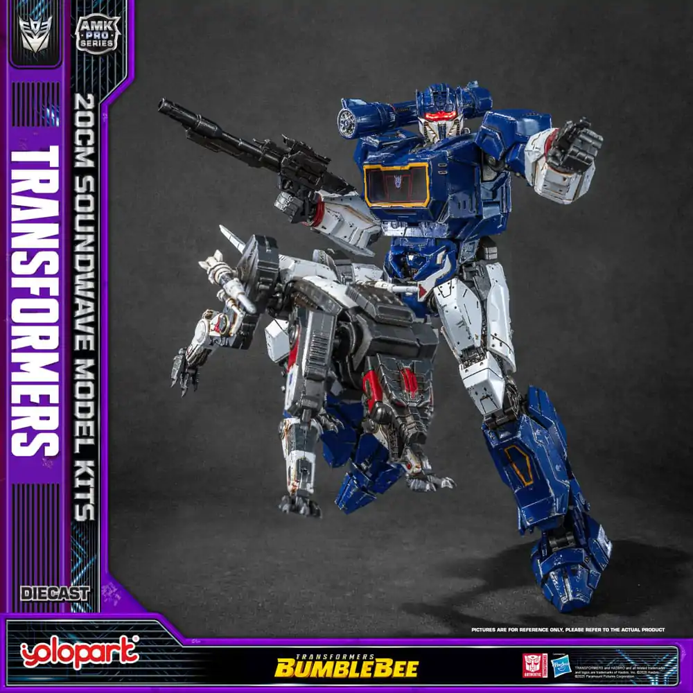 Transformers: Bumblebee AMK Pro Series Plastikowy Zestaw Modelarski Soundwave (Wersja Zagraniczna) 20 cm zdjęcie produktu