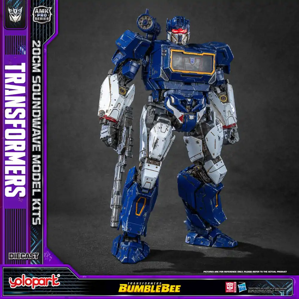 Transformers: Bumblebee AMK Pro Series Plastikowy Zestaw Modelarski Soundwave (Wersja Zagraniczna) 20 cm zdjęcie produktu