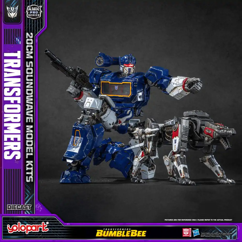 Transformers: Bumblebee AMK Pro Series Plastikowy Zestaw Modelarski Soundwave (Wersja Zagraniczna) 20 cm zdjęcie produktu