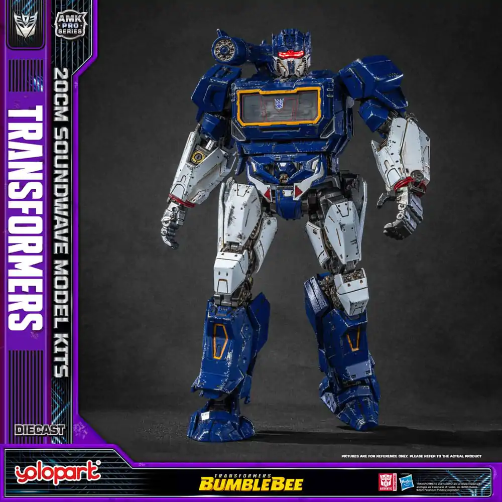 Transformers: Bumblebee AMK Pro Series Plastikowy Zestaw Modelarski Soundwave (Wersja Zagraniczna) 20 cm zdjęcie produktu