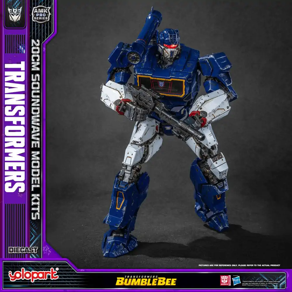 Transformers: Bumblebee AMK Pro Series Plastikowy Zestaw Modelarski Soundwave (Wersja Zagraniczna) 20 cm zdjęcie produktu
