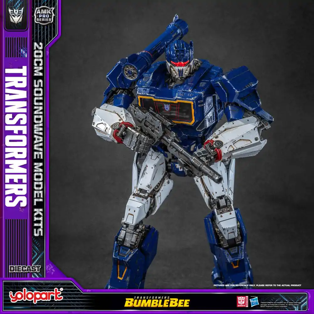 Transformers: Bumblebee AMK Pro Series Plastikowy Zestaw Modelarski Soundwave (Wersja Zagraniczna) 20 cm zdjęcie produktu