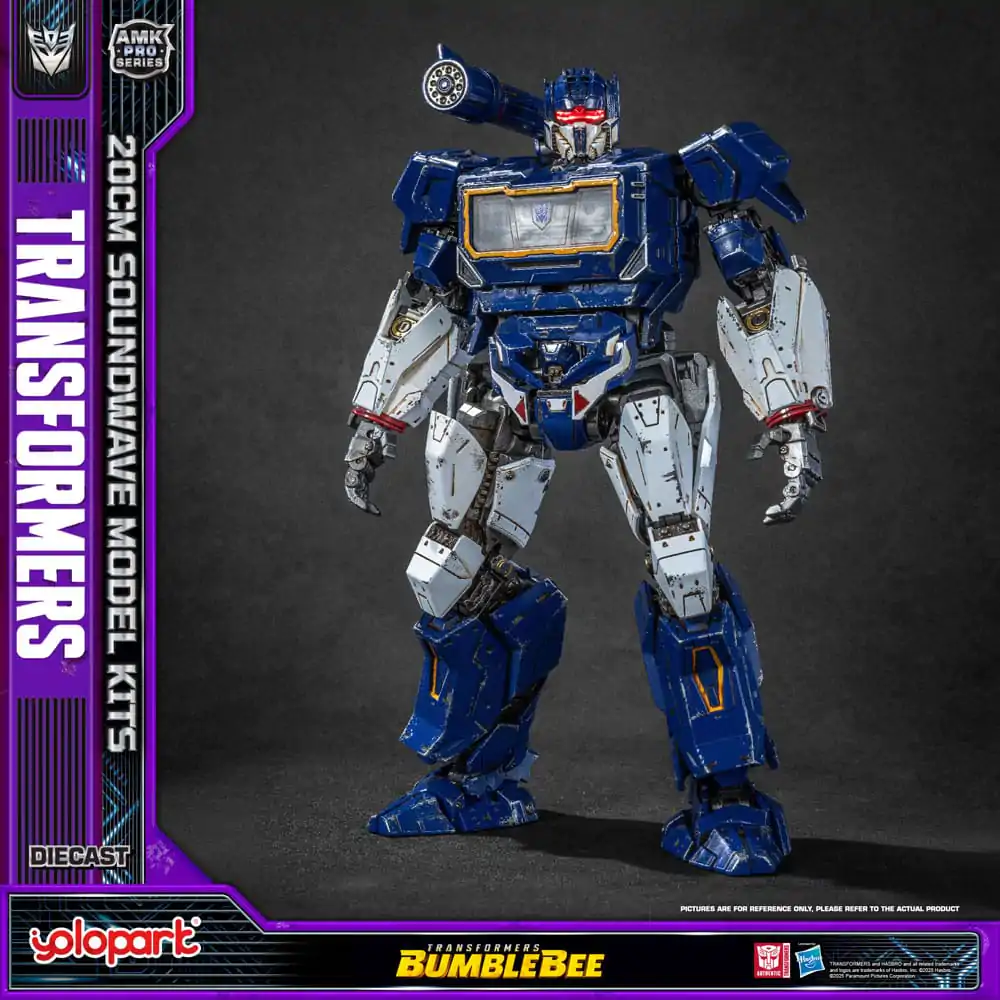 Transformers: Bumblebee AMK Pro Series Plastikowy Zestaw Modelarski Soundwave (Wersja Zagraniczna) 20 cm zdjęcie produktu